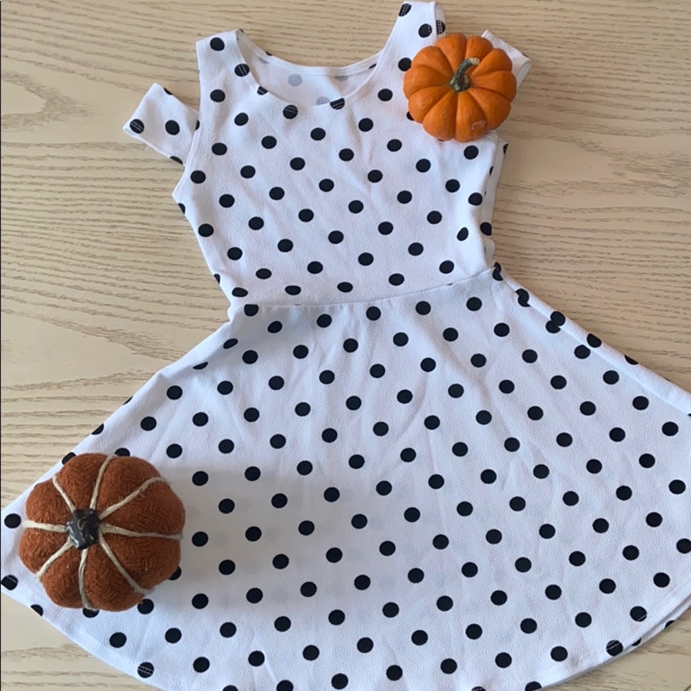 Cheryl Kids Creations Polka Dot Dress Child size S
